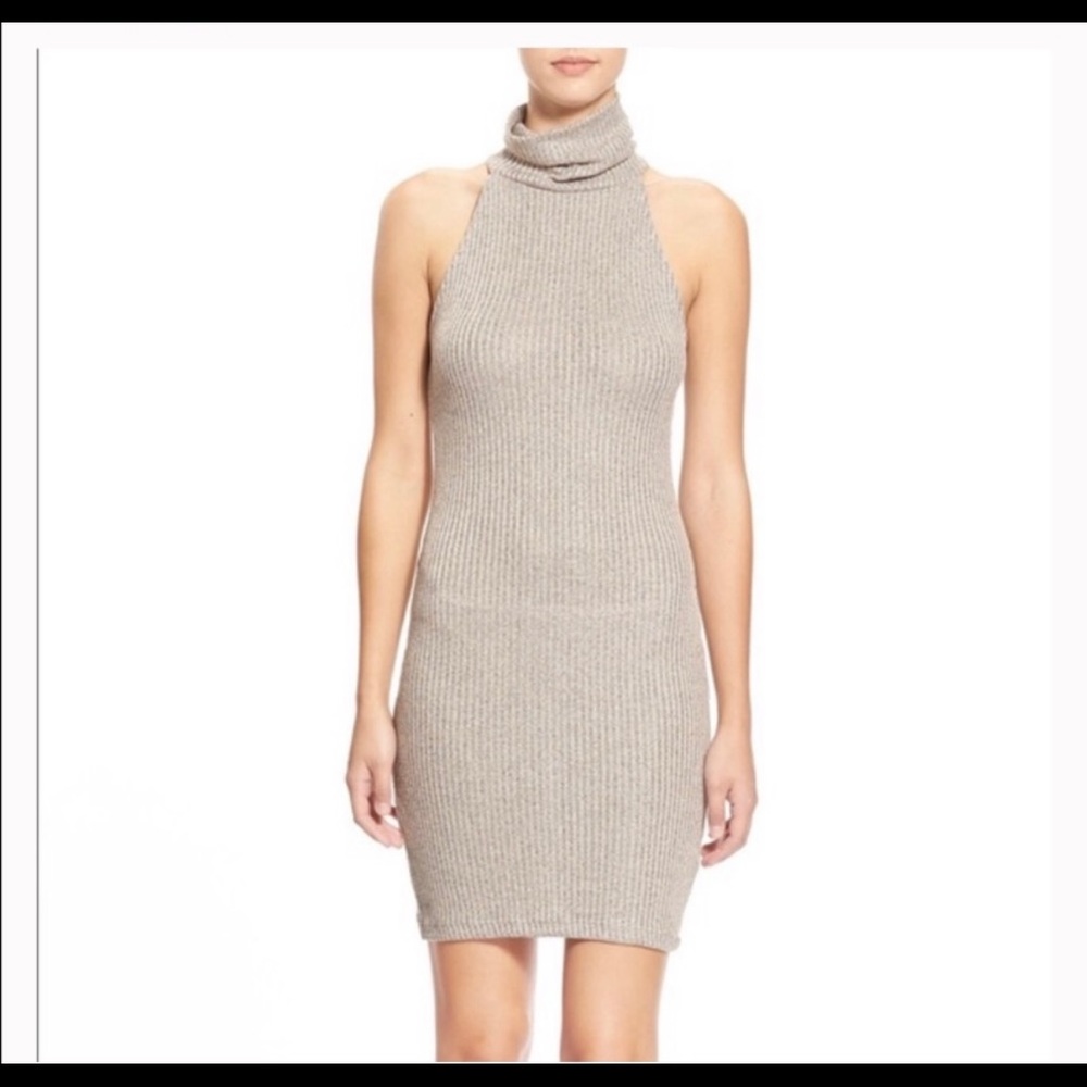 Knit halter neck Top Shop dress